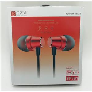 هندزفری سیمی اس زد ایکس مدل SZX SF181