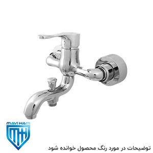 شیر حمام یا دوش تپس مدل بارسا طلایی