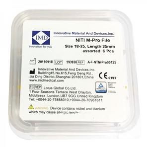 فایل روتاری IMD NITI M-Pro Rotary File 6 عددی 