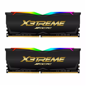 رم کامپیوتر رم او سی پی سی X3 TREME RGB 16GB 8GBx2 3600MHz CL18 Black Label DDR4