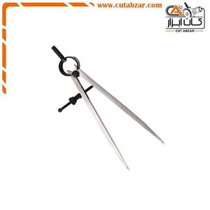 پرگار آسیمتو مستقیم 400 میلی متر مدل 0-35-606