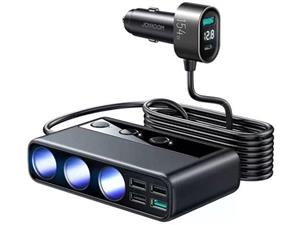 شارژر فندکی سوپرفست شارژ خودرو 154 وات جویروم JOYROOM JR-CL06 Car Cigarette Lighter Charger