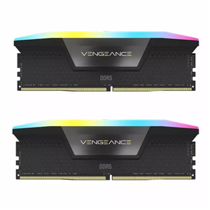 رم دسکتاپ DDR5 دو کاناله 5600 مگاهرتز CL40 کورسیر مدل VENGEANCE RGB ظرفیت 32 گیگابایت