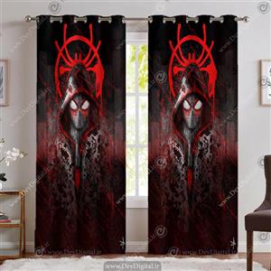 پرده چاپی اتاق پسر مرد عنکبوتی شنل پوش PK-5485