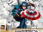پوستر دیواری پسرانه طرح کاپیتان آمریکا