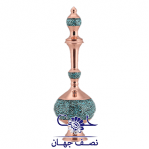 تنگ گیلاسی فیروزه کوب ارتفاع 46 سانتی متر 