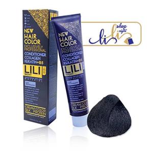 رنگ مو لی لی نایت شماره N1 حجم 120 میلی لیتر رنگ مشکی