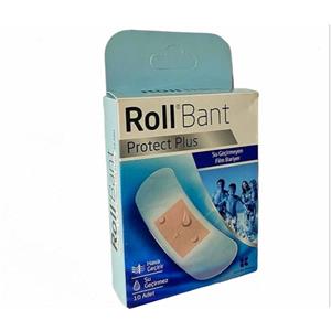 چسب زخم رول بنت مدل protect plus بسته 10 عددی