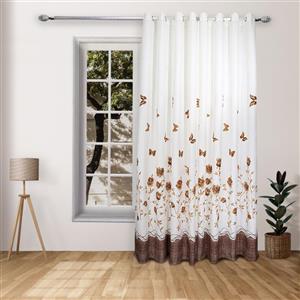 پرده نوین دکور سیلوانا مدل رز 4020 سایز 280 × 300 سانتی متر