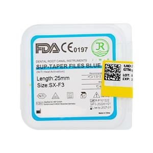 فایل روتاری دندانپزشکی جی‌ دبلیو‌ آر مدل B ASSORTE بسته 6 عددی