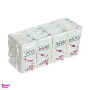 دستمال کاغذی جیبی 15 برگ گلریز مدل Pick One بسته 12 عددی