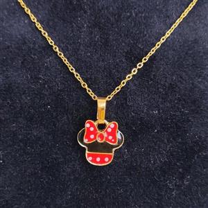 گردنبند دخترانه مدل میکی موس