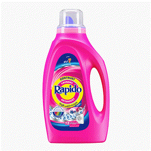 مایع لباسشویی راپیدو مدل رنگی و روشن حجم 1 لیتر