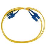 پچ کورد فیبر نوری سان گیگ مدل 2.0mm SC/UPC-SC/UPC--SM G657 A DX LSZH,Yellow Duplex