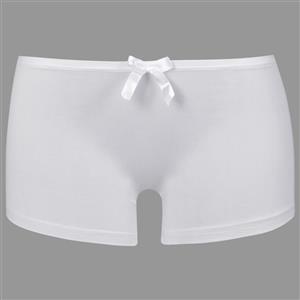 شورت زنانه ماییلدا مدل پادار کد 3914 رنگ سفید