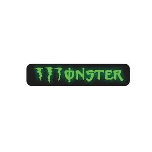 آرم چراغ دار موتور سیکلت طرح MONSTER مدل C