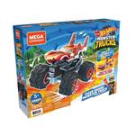 ساختنی مگا کانستراکس مدل Hot Wheels Tiger Shark Monster Truck کد GVM14 