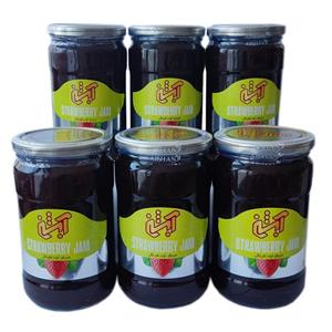 مربای توت فرنگی آبشن - 850 گرم بسته 6 عددی