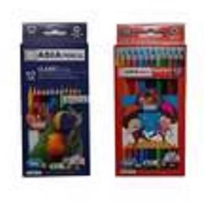 مداد رنگی 12 رنگ آسیا کد 007 بسته 2 عددی