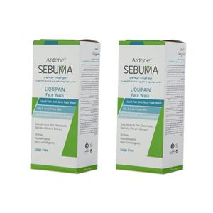 مایع شستشو صورت آردن مدل Liquipain حجم 150 میلی لیتر مجموعه 2 عددی