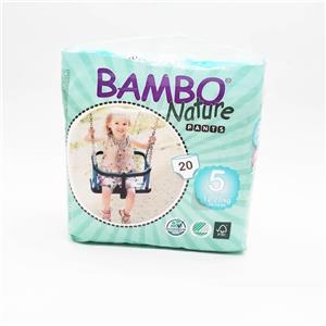 پوشک شورتی بامبو مدل Junior سایز 5 بسته 20 عددی Bambo Nature Pants Size Diaper Pack of 