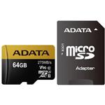 Adata Premier One V90 UHS-II U3 Class 10 275MBps microSDXC With Adapter 64GB