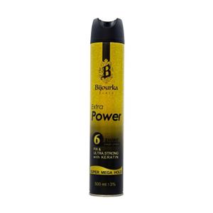 اسپری حالت دهنده مو بیجورکا مدل Extra Power حجم 500 میلی لیتر