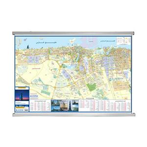 نقشه گیتاشناسی مدل شهر دبی و شارجه کد L477