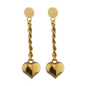 گوشواره طلا 18 عیار زنانه مایا ماهک مدل ME1097 Maya Maahak ME1097 Gold Earring For Women