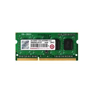 رم لپ تاپ  ترنسند مدل DDR3 1333 SODIMM CL9 ظرفیت 2 گیگابایت