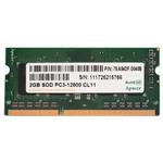 Apacer 12800 DDR3 1600MHz CL11 Single Channel Laptop RAM 2GB