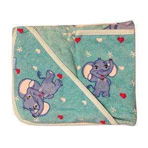 حوله نوزادی مدل سپید کد 656 سایز 80x80 سانتی متر