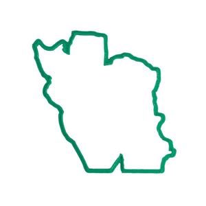 شابلون طرح نقشه ایران
