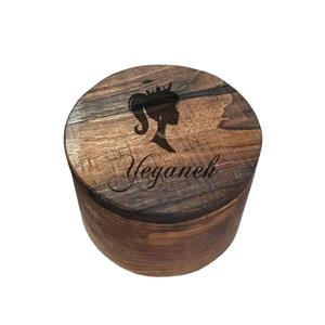 جعبه جواهر چوبی مدل اسم یگانه 32154