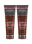  ست شامپو و نرم کننده 2 تکه رنگ برلیانت John Frieda Brunette 245 میلی لیتری