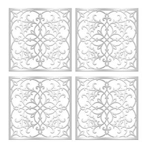 تایل سقفی مدل ارتمیس کد 10 سایز 60x60 سانتی متر مجموعه 4 عددی