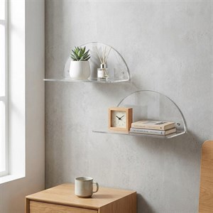 شلف دیواری مدل S10C مجموعه 2 عددی