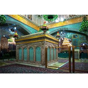 تابلو شاسی مدل روضه منوره و ضریح مطهر حرم امام رضا (ع) کد 10
