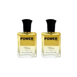 عطر جیبی مردانه پاور پالس مدل Terre D’Hermes Family  حجم 25 میلی لیتر بسته 2 عددی 