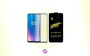 گلس شیشه ای تمام صفحه و فول چسب آنتی استاتیک موبایل OnePlus Nord 2 5G