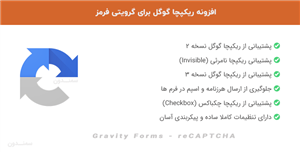 افزونه ریکپچا گوگل گرویتی فرمز | Gravity Forms reCAPTCHA 