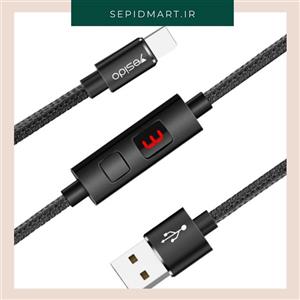 کابل تایمردار USB به USB-C یسیدو 
