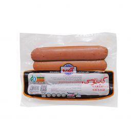 سوسیس کابانوسی 70 درصد مرغ با پنیر آندره وزن 300 گرم