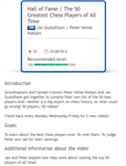 نسخه ویدیویی آموزش شطرنج Hall of Fame | The 50 Greatest Chess Players of All Time Jan Gustafsson | Peter Heine Nielsen