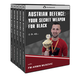  نسخه ویدیویی آموزش شطرنج Austrian Defense: Your Secret Weapon for Black by FM Armin Musovic