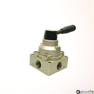 شیر دستی گردان پنوماتیک 3-4 سایز 3/8 اس تی ان سی (STNC) TG34-S-10