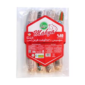 سوسیس آلمانی 40 درصد گوشت قرمز مهیا پروتئین - 300 گرم\t