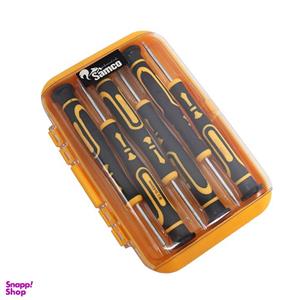 پیچ گوشتی ساعتی سامکو مدل YP-06 مجموعه 6 عددی