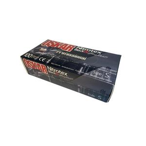 دستکش نیتریل اسکار مدل 01S سایز کوچک بسته 100 عددی