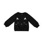 LC Waikiki 0W87859Z4-CVL-NEWBLACK Sweatshirt For Baby Girls